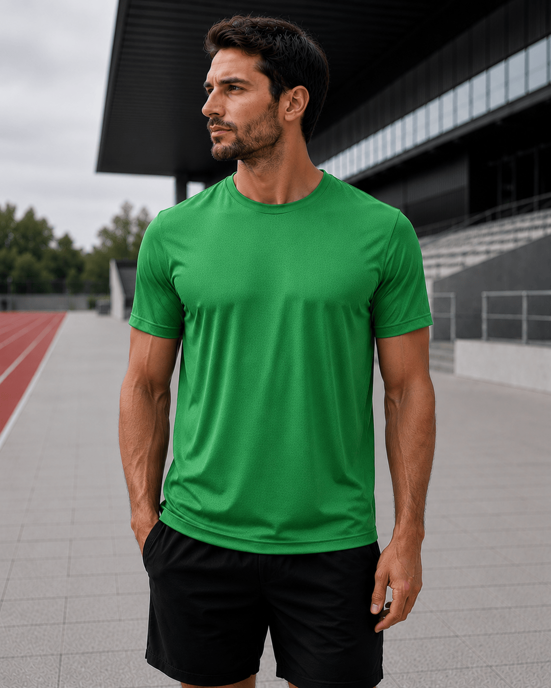 ILTEX Apparel Adult Clothing Green / Small Adult Dri-Fit Performance Tee