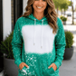 ILTEX Apparel Adult Clothing Green / Small Faux Bleached Hoodie
