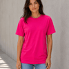 Adult Everyday Tee 100% Cotton | 501 - Hot Pink