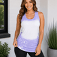 ILTEX Apparel Adult Clothing Lavender / Small Faux Bleached Tank Top - Adult