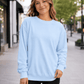 ILTEX Apparel Adult Clothing Light Blue / Small Adult Cotton-Feel Polyester Sweatshirt | 17 Colors