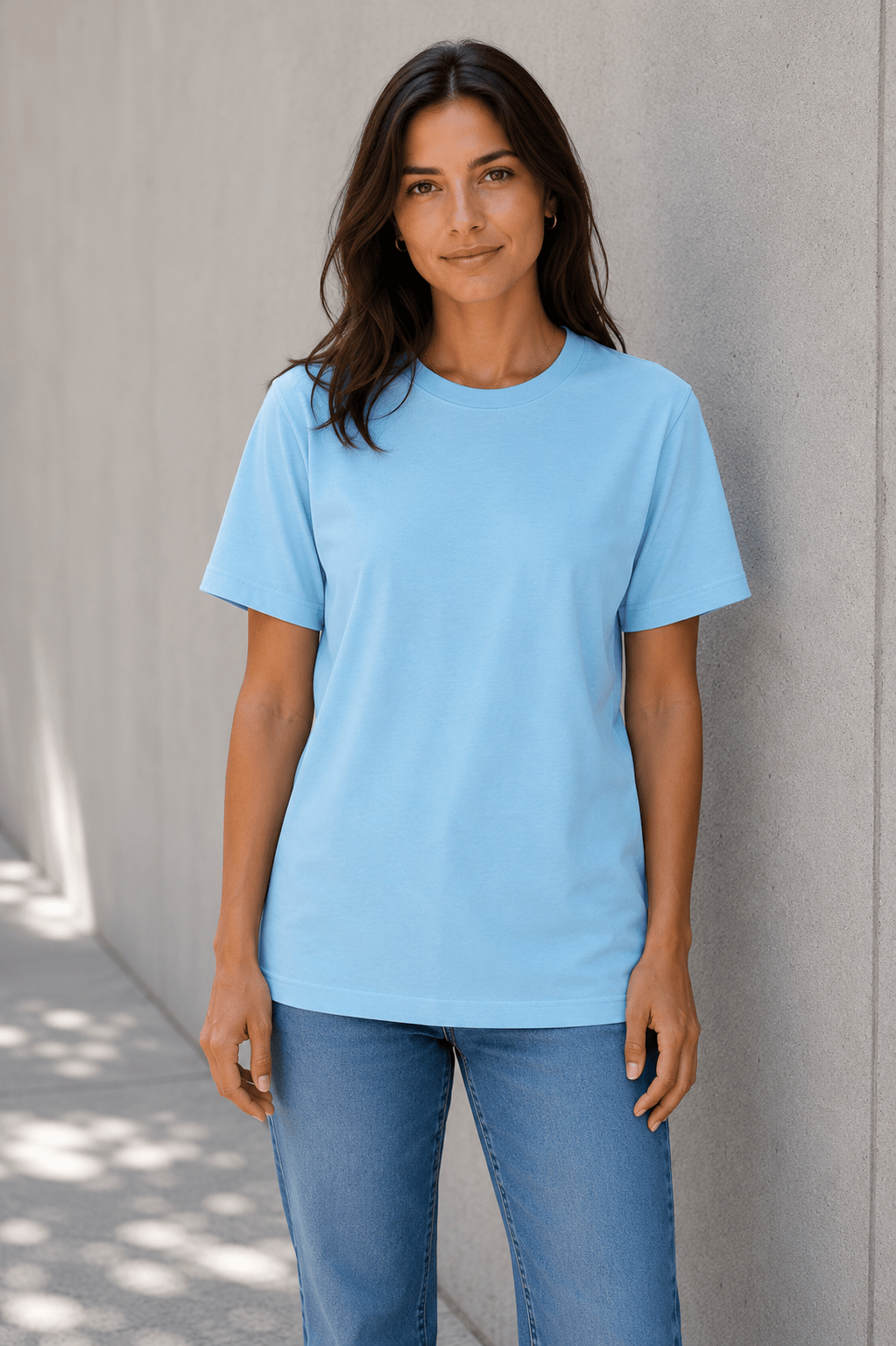 ILTEX Apparel Adult Clothing Light Blue / Small Adult Everyday Tee 100% Cotton | 501