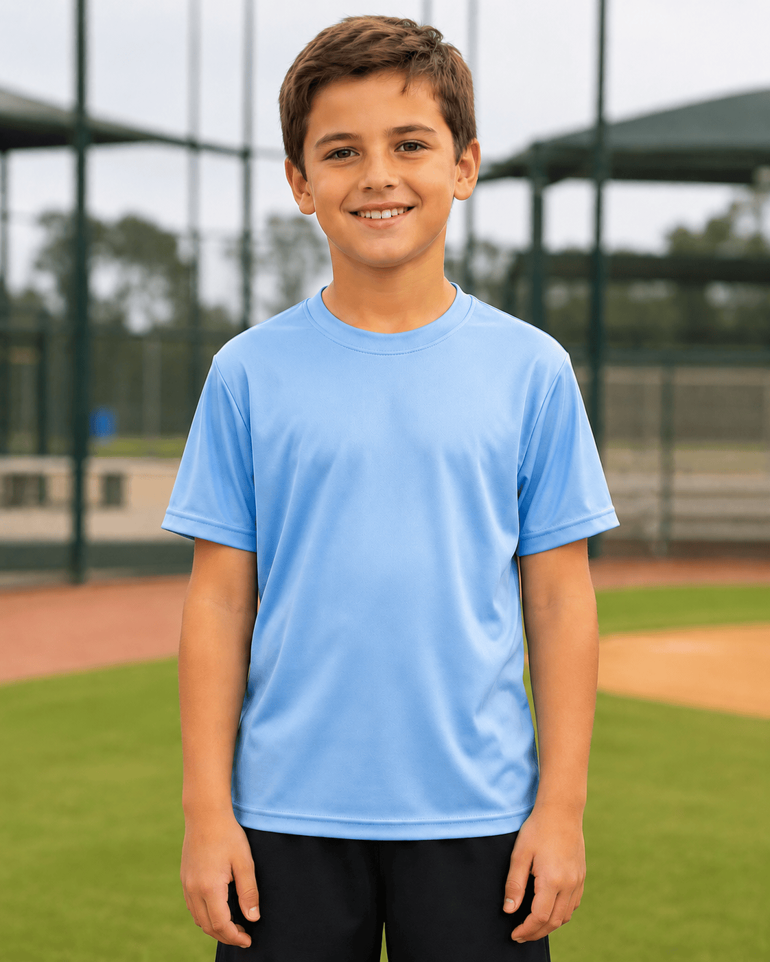 ILTEX Apparel Adult Clothing Light Blue / Y-XSmall Youth Dri-Fit Performance Tee