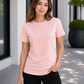 ILTEX Apparel Adult Clothing Light Coral / Small Adult Cotton-Feel Polyester Tee