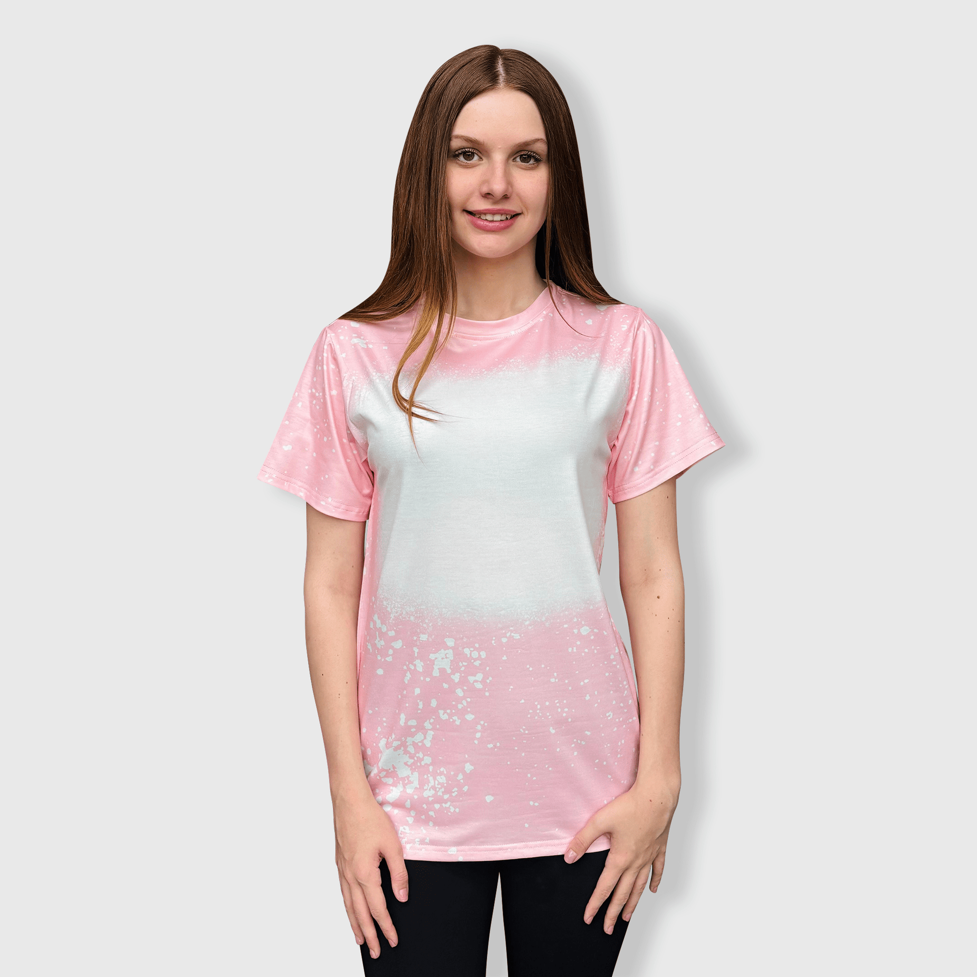 ILTEX Apparel Adult Clothing Light Pink / Small FAUX Bleached Tees - Adult