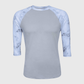 ILTEX Apparel Adult Clothing Marble Print Gray Polyester Top