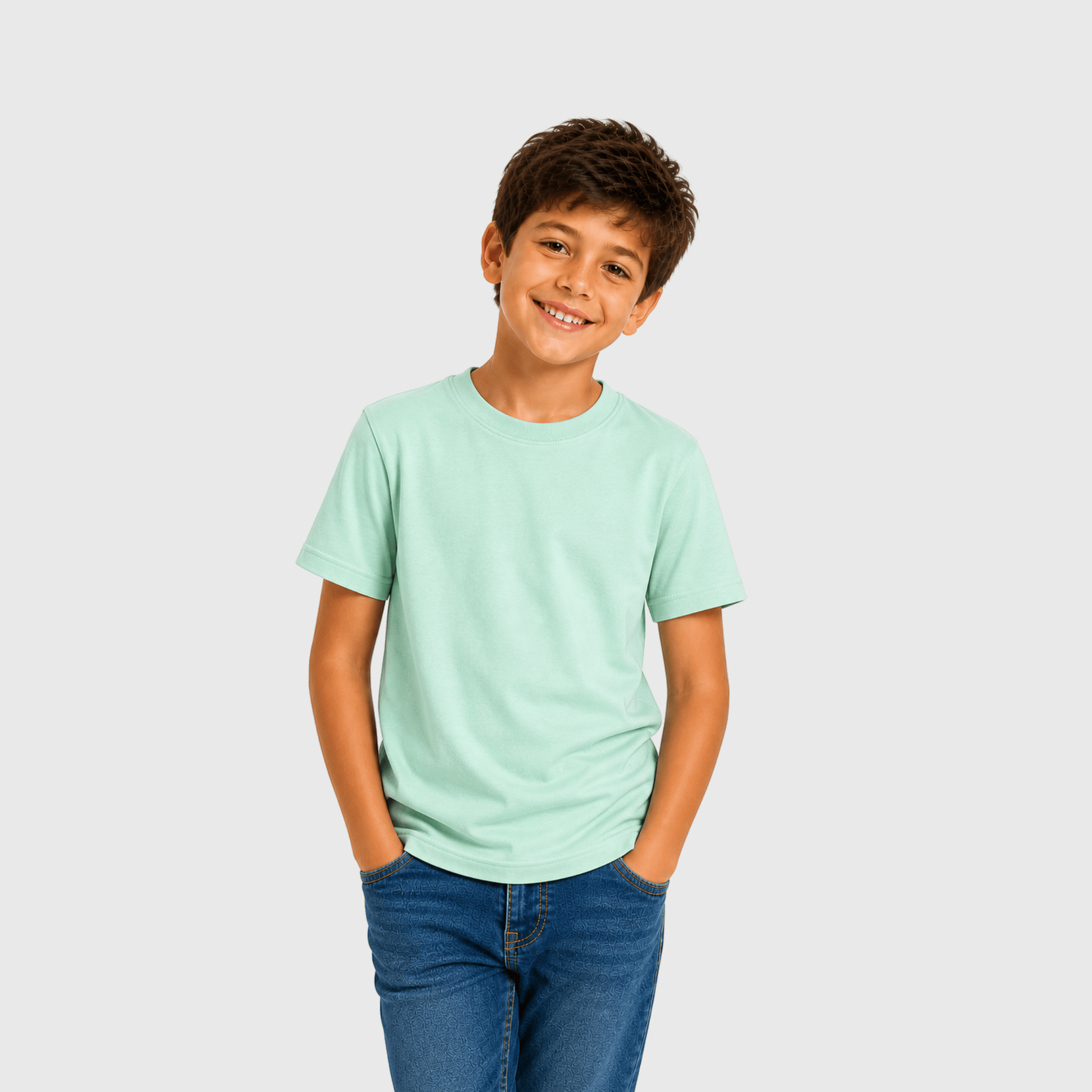 ILTEX Apparel Adult Clothing Mint / Y-XSmall 100% Cotton Unisex Short Sleeve Tees (YOUTH)