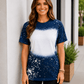 ILTEX Apparel Adult Clothing Navy / Small FAUX Bleached Tees - Adult