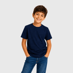 ILTEX Apparel Adult Clothing Navy / Y-XSmall 100% Cotton Unisex Short Sleeve Tees (YOUTH)