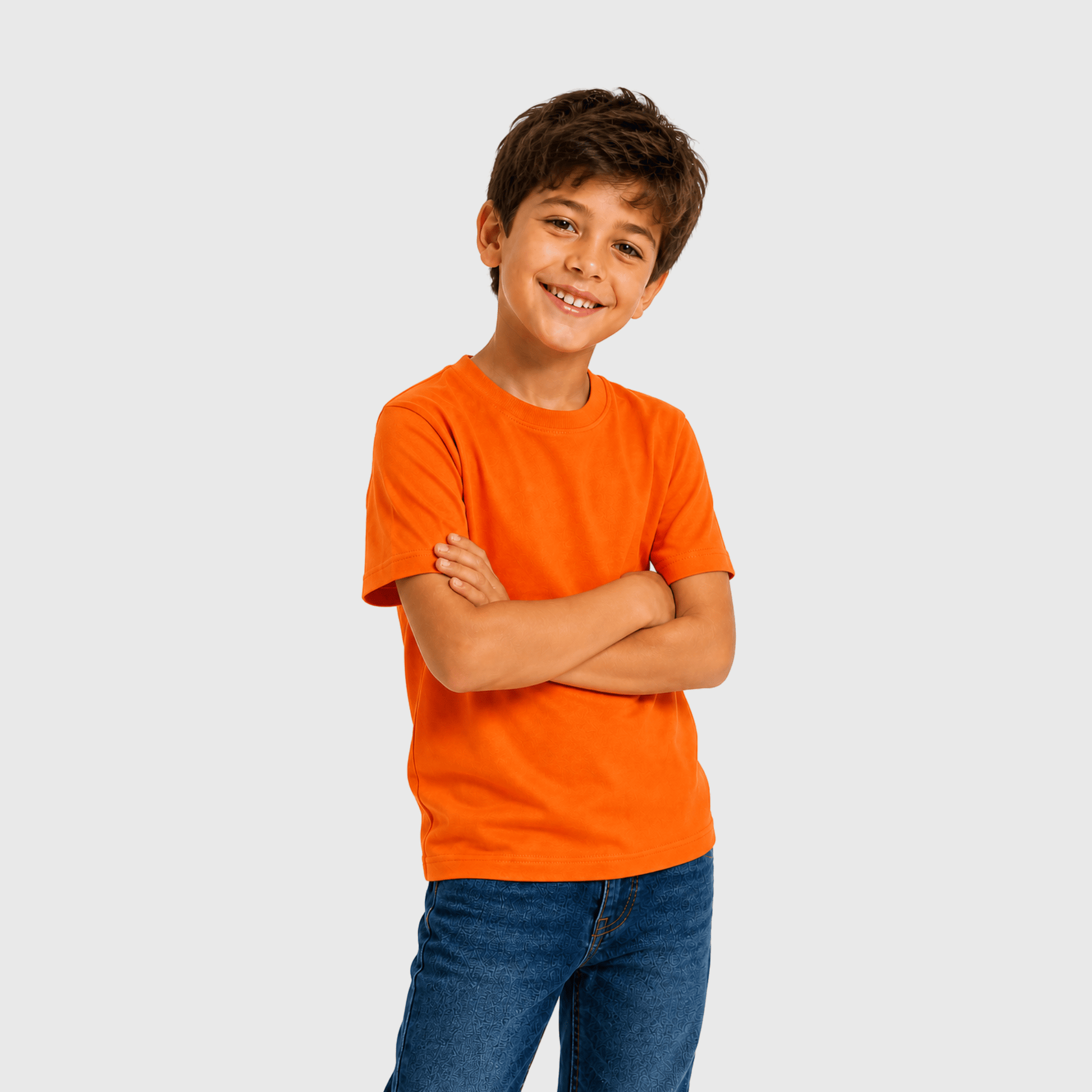 ILTEX Apparel Adult Clothing Orange / Y-XSmall 100% Cotton Unisex Short Sleeve Tees (YOUTH)