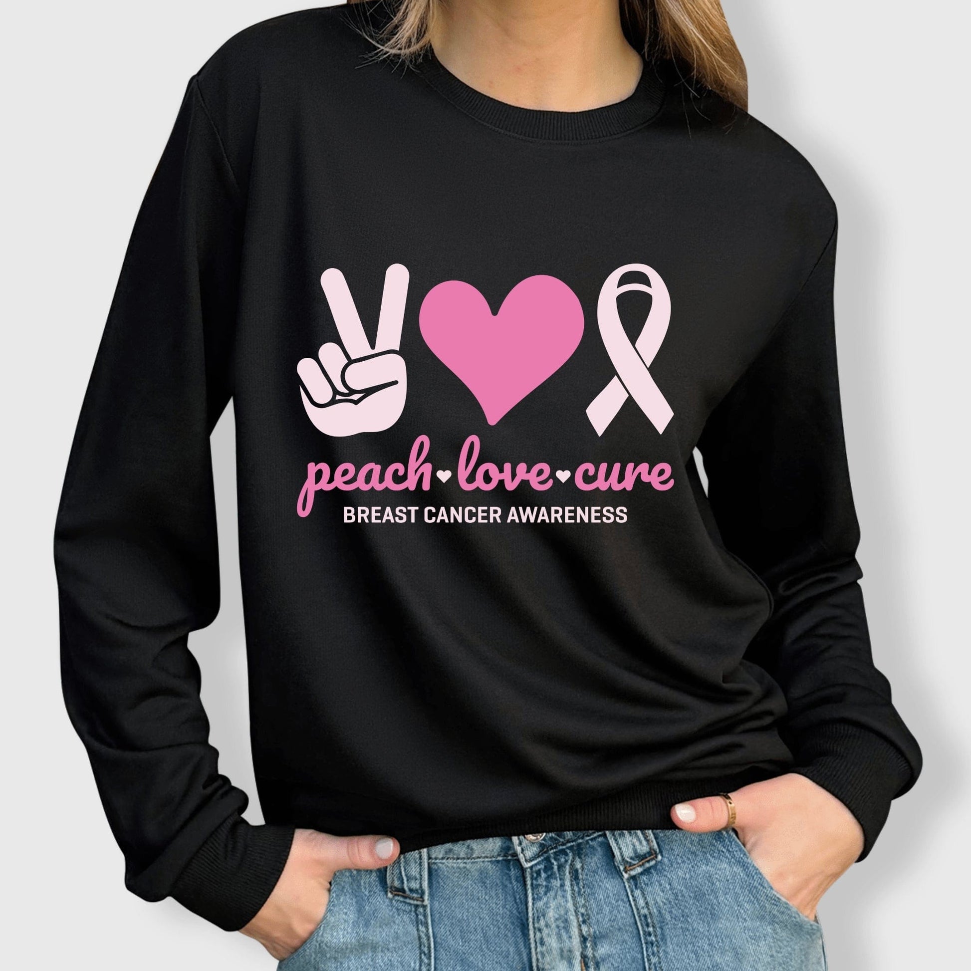 ILTEX Apparel Adult Clothing Peace Love Cure Tee