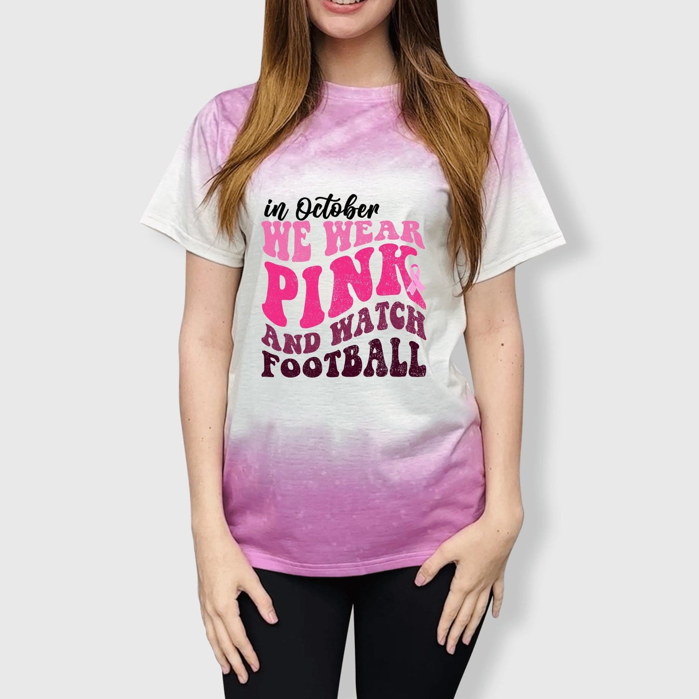 ILTEX Apparel Adult Clothing Pink October Football Kids Tee
