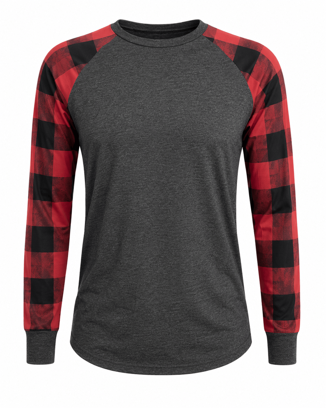 ILTEX Apparel Adult Clothing Plaid Red Long Sleeves Polyester