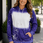 ILTEX Apparel Adult Clothing Purple / Small Faux Bleached Hoodie