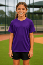 ILTEX Apparel Adult Clothing Purple / Y-XSmall Youth Dri-Fit Performance Tee