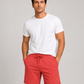 ILTEX Apparel Adult Clothing Red / Small Adult Basic Fleece Jogger Shorts