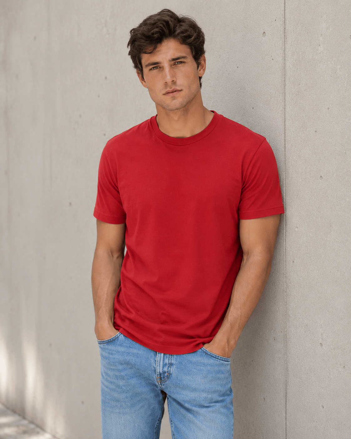 ILTEX Apparel Adult Clothing Red / Small Adult Everyday Tee 100% Cotton | 501