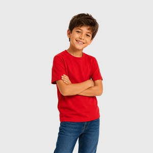 ILTEX Apparel Adult Clothing Red / Y-XSmall 100% Cotton Unisex Short Sleeve Tees (YOUTH)