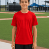 Youth Dri-Fit Performance Tee - Red