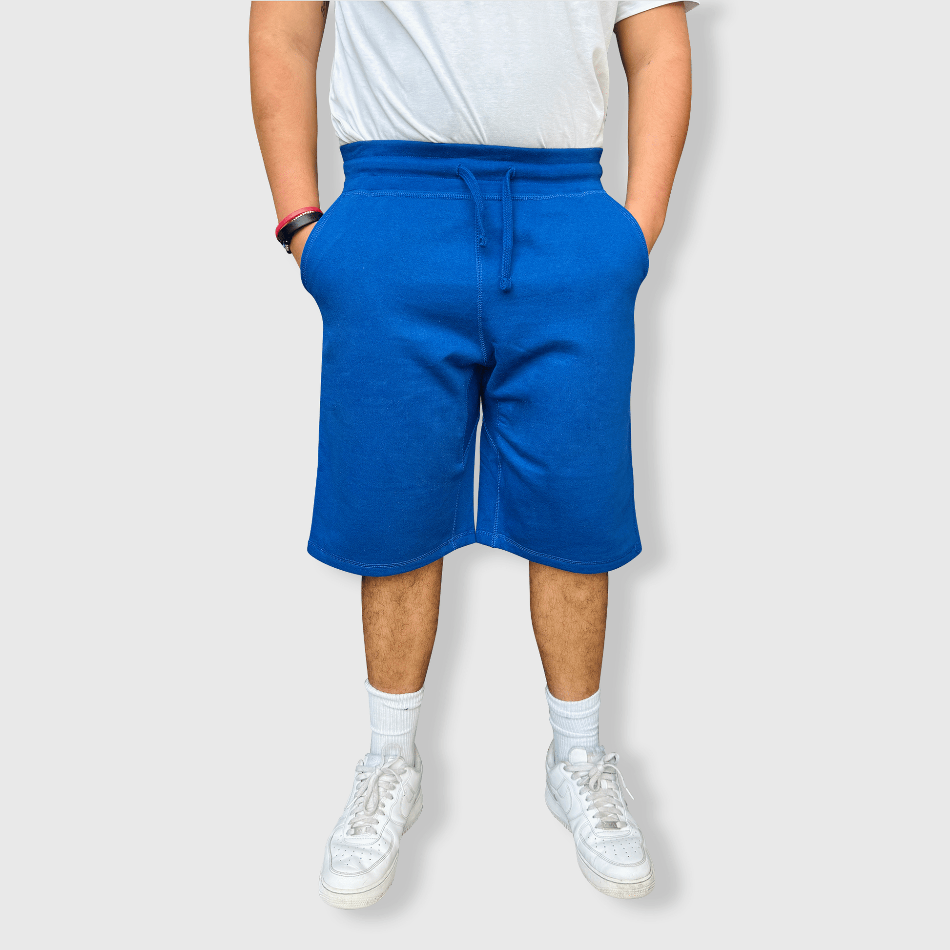 ILTEX Apparel Adult Clothing Royal Blue / Medium Adult Basic Fleece Jogger Shorts