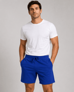 ILTEX Apparel Adult Clothing Royal Blue / Medium Adult Basic Fleece Jogger Shorts