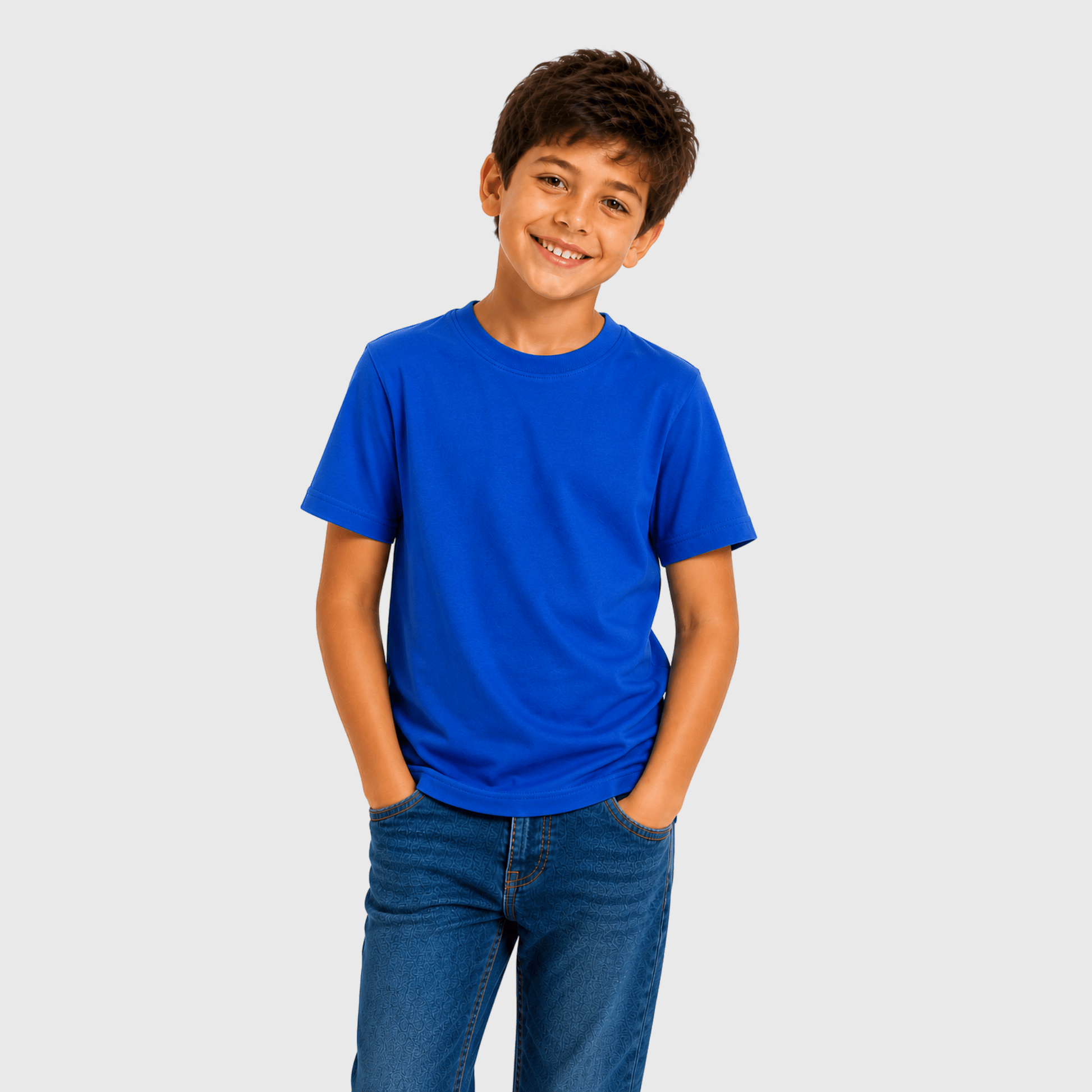 ILTEX Apparel Adult Clothing Royal Blue / Y-XSmall 100% Cotton Unisex Short Sleeve Tees (YOUTH)