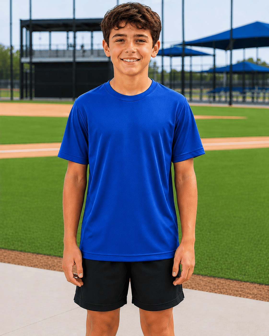 ILTEX Apparel Adult Clothing Royal Blue / Y-XSmall Youth Dri-Fit Performance Tee