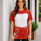 ILTEX Apparel Adult Clothing Rust / Small FAUX Bleached Tees - Adult