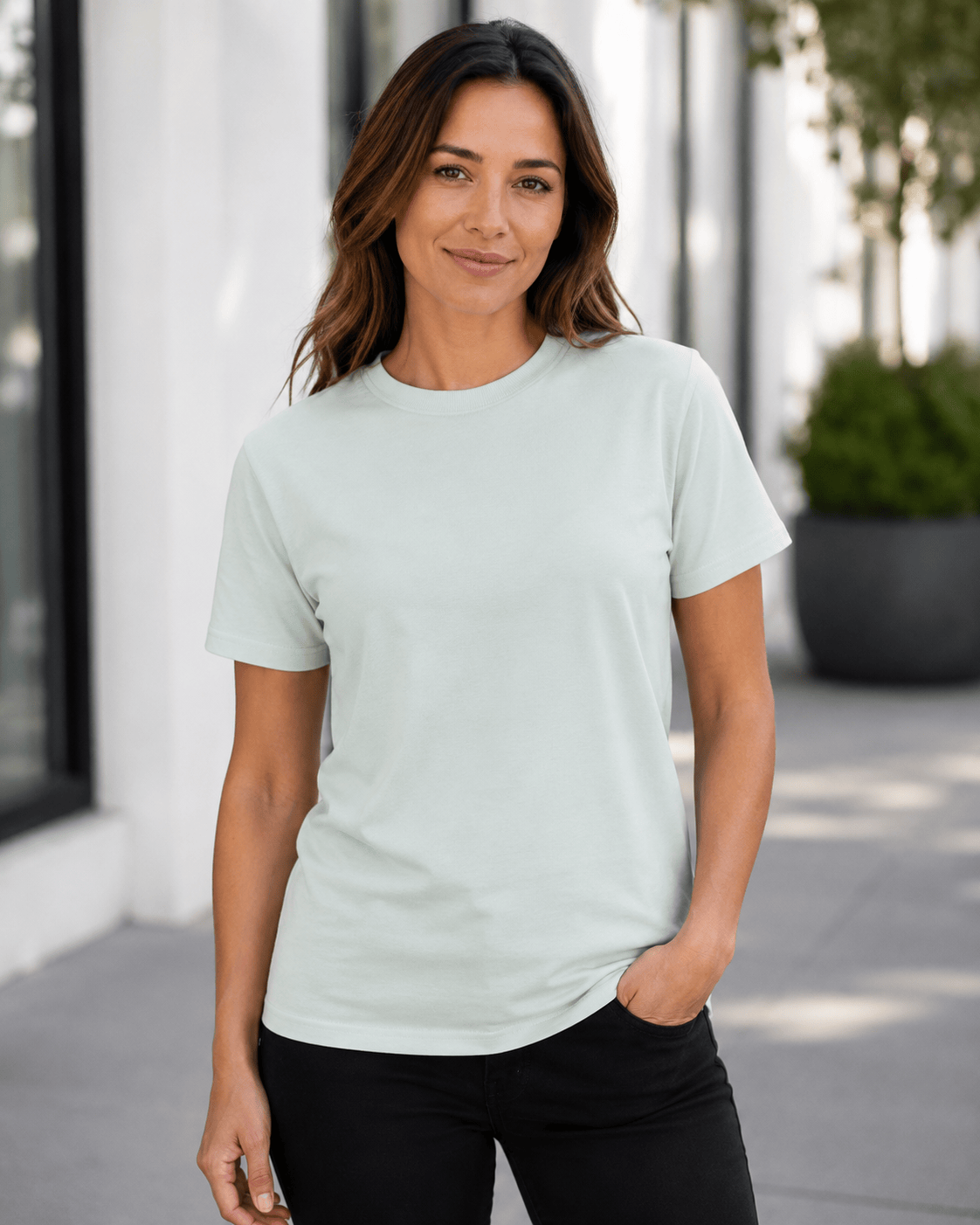 ILTEX Apparel Adult Clothing Sage Green / Small Adult Cotton-Feel Polyester Tee