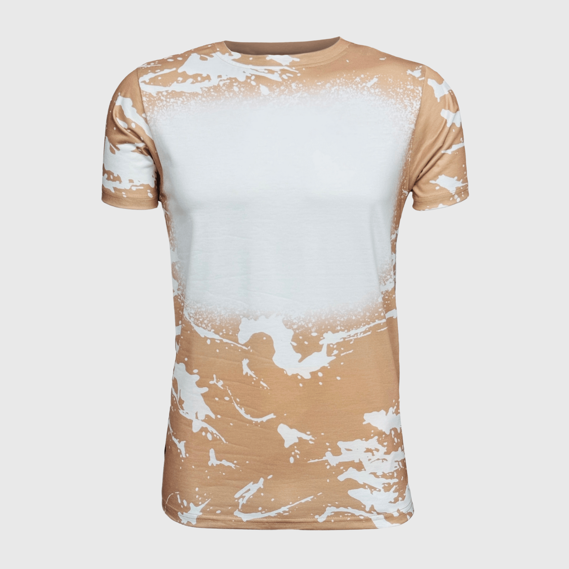 ILTEX Apparel Adult Clothing Scrunched Faux Bleached Tees