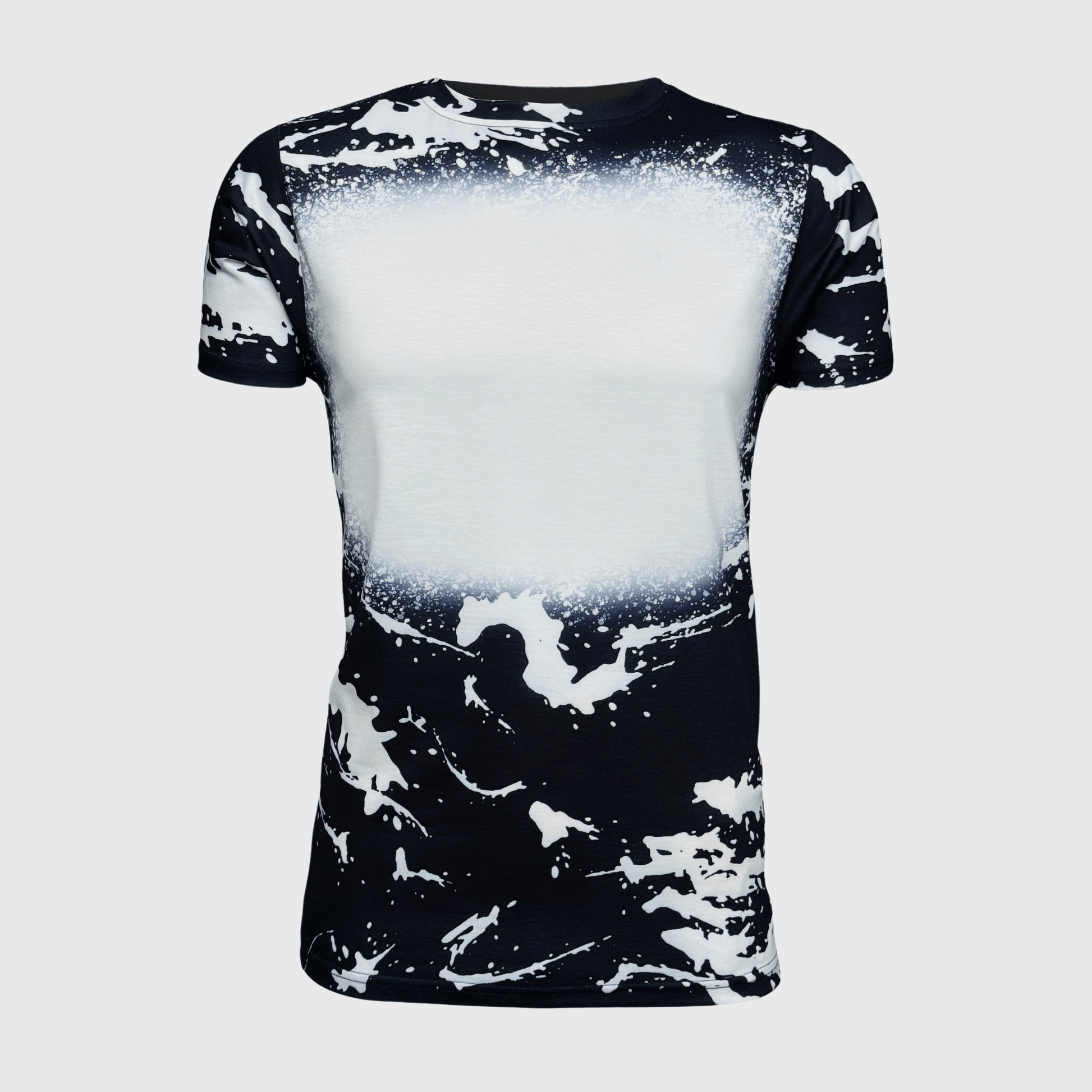 ILTEX Apparel Adult Clothing Scrunched Faux Bleached Tees
