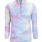 ILTEX Apparel Adult Clothing Sherpa Tie Dye Pastel Pullover Women