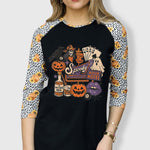 ILTEX Apparel Adult Clothing Spooky Witch Motel Tee