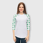 ILTEX Apparel Adult Clothing St. Patrick's Clover Hat White Polyester Top