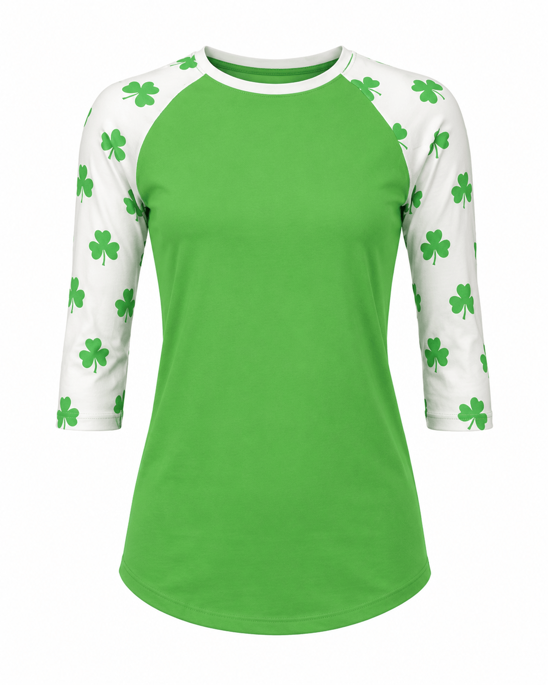 ILTEX Apparel Adult Clothing St. Patricks Green Shamrock Top