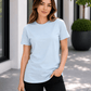 ILTEX Apparel Adult Clothing Steel Blue / Small Adult Cotton-Feel Polyester Tee