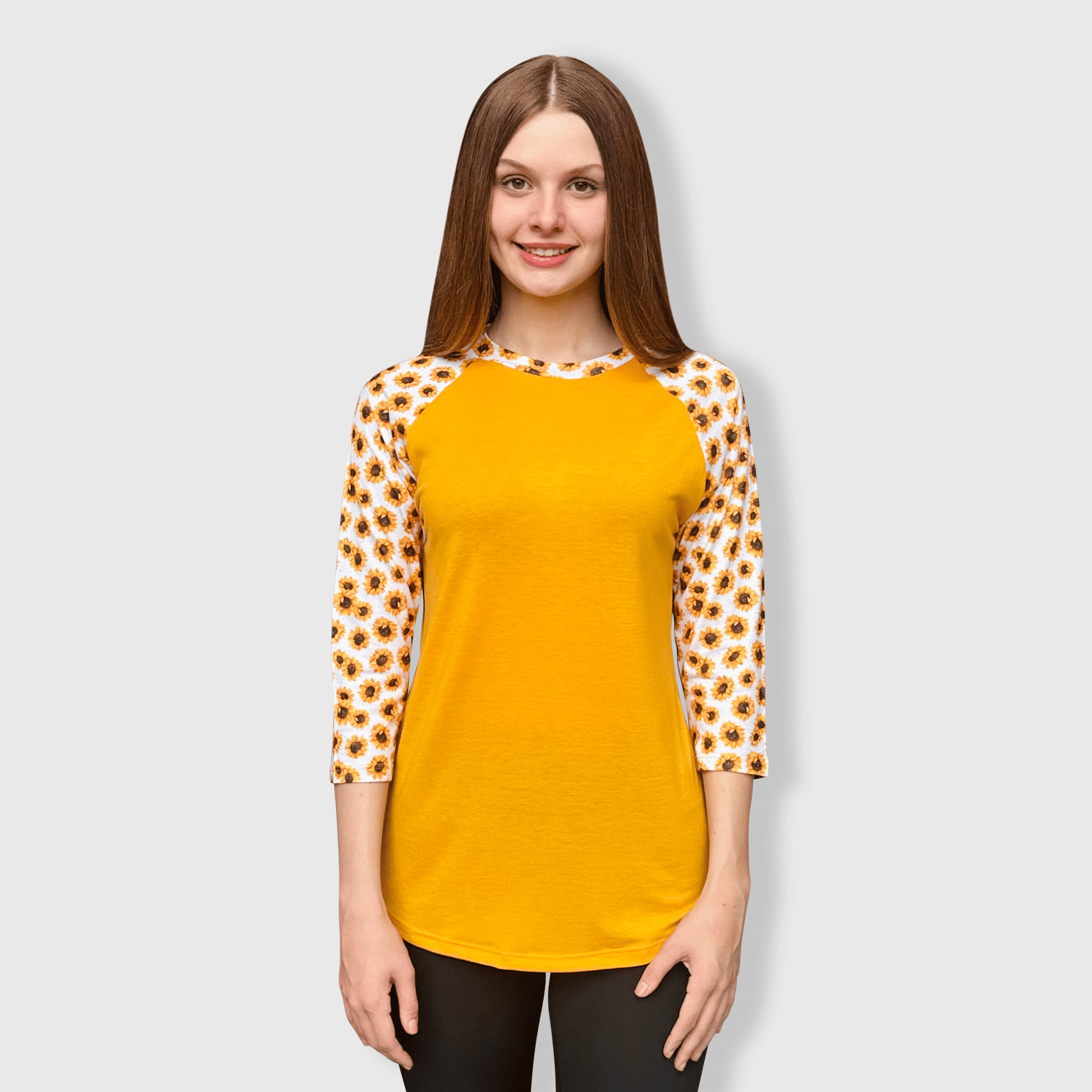 ILTEX Apparel Adult Clothing Sunflower Yellow Polyester Top