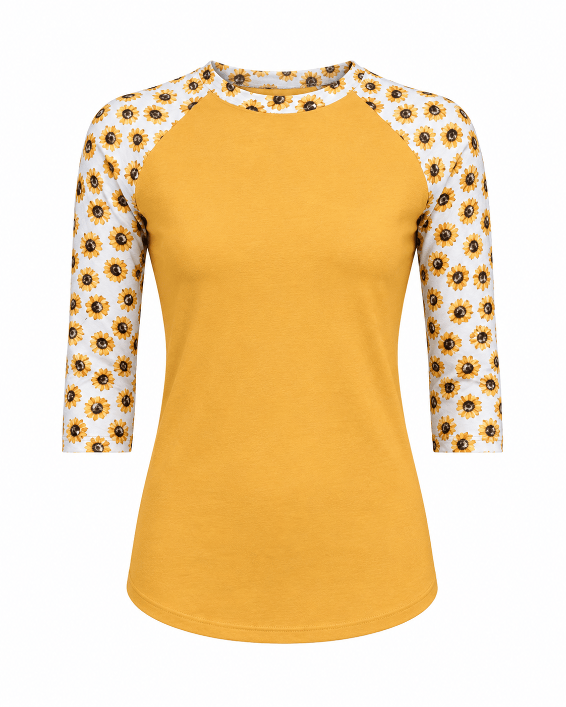 ILTEX Apparel Adult Clothing Sunflower Yellow Polyester Top