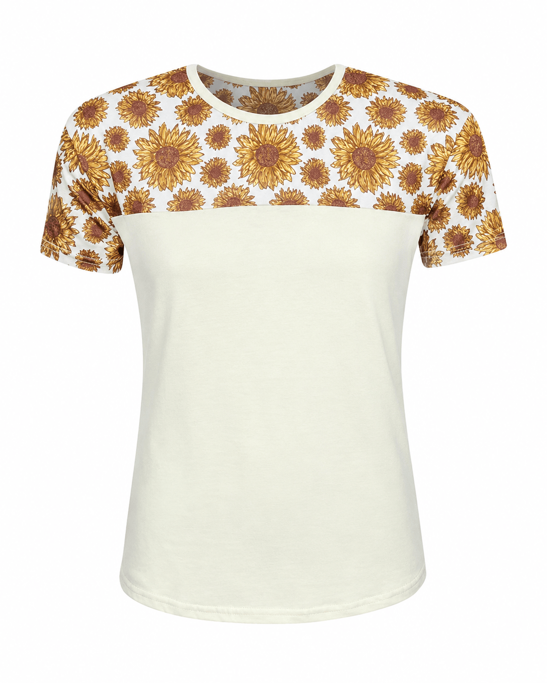 ILTEX Apparel Adult Clothing Sunflower Yellow Short Sleeve Top