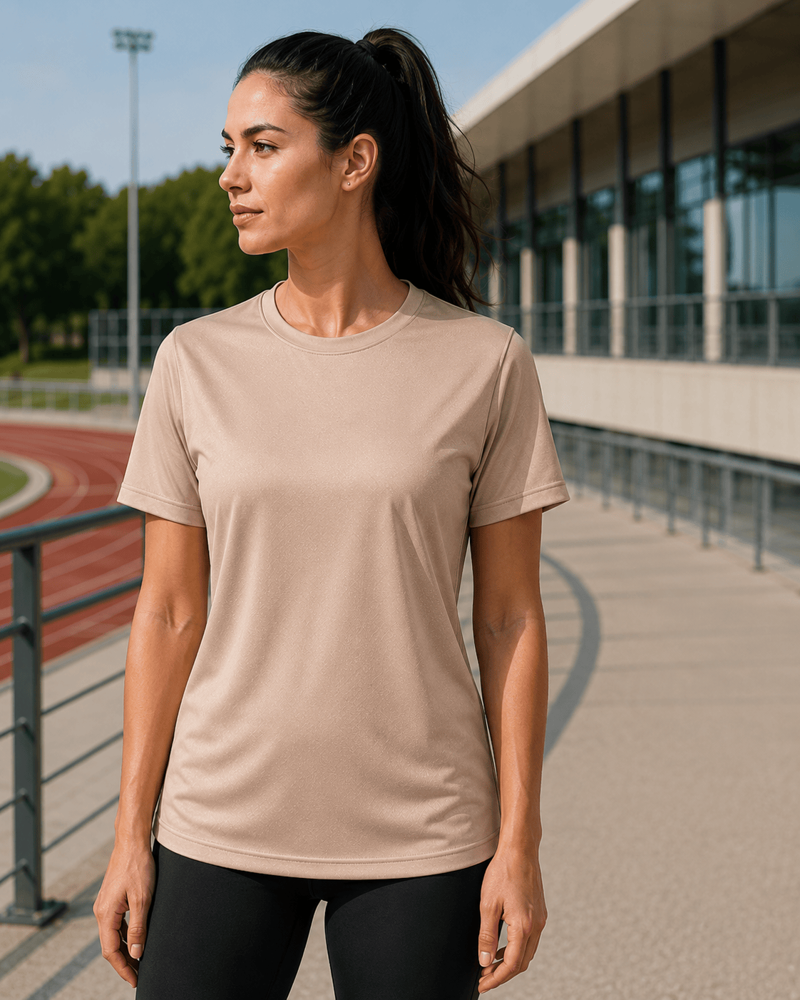 ILTEX Apparel Adult Clothing Tan / Small Adult Dri-Fit Performance Tee