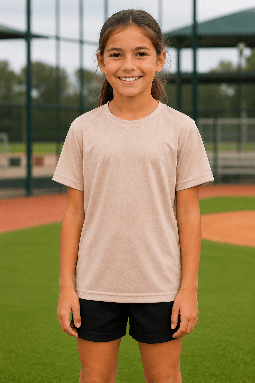 ILTEX Apparel Adult Clothing Tan / Y-XSmall Youth Dri-Fit Performance Tee