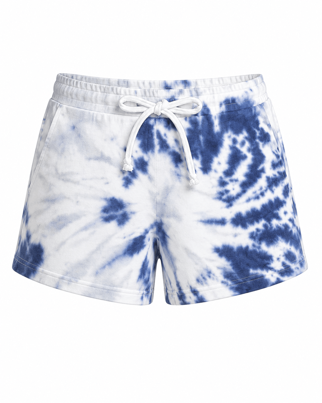 ILTEX Apparel Adult Clothing Tie Dye Shorts Icey Thunder - Adult