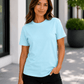 ILTEX Apparel Adult Clothing Tiffany / Small Adult Cotton-Feel Polyester Tee