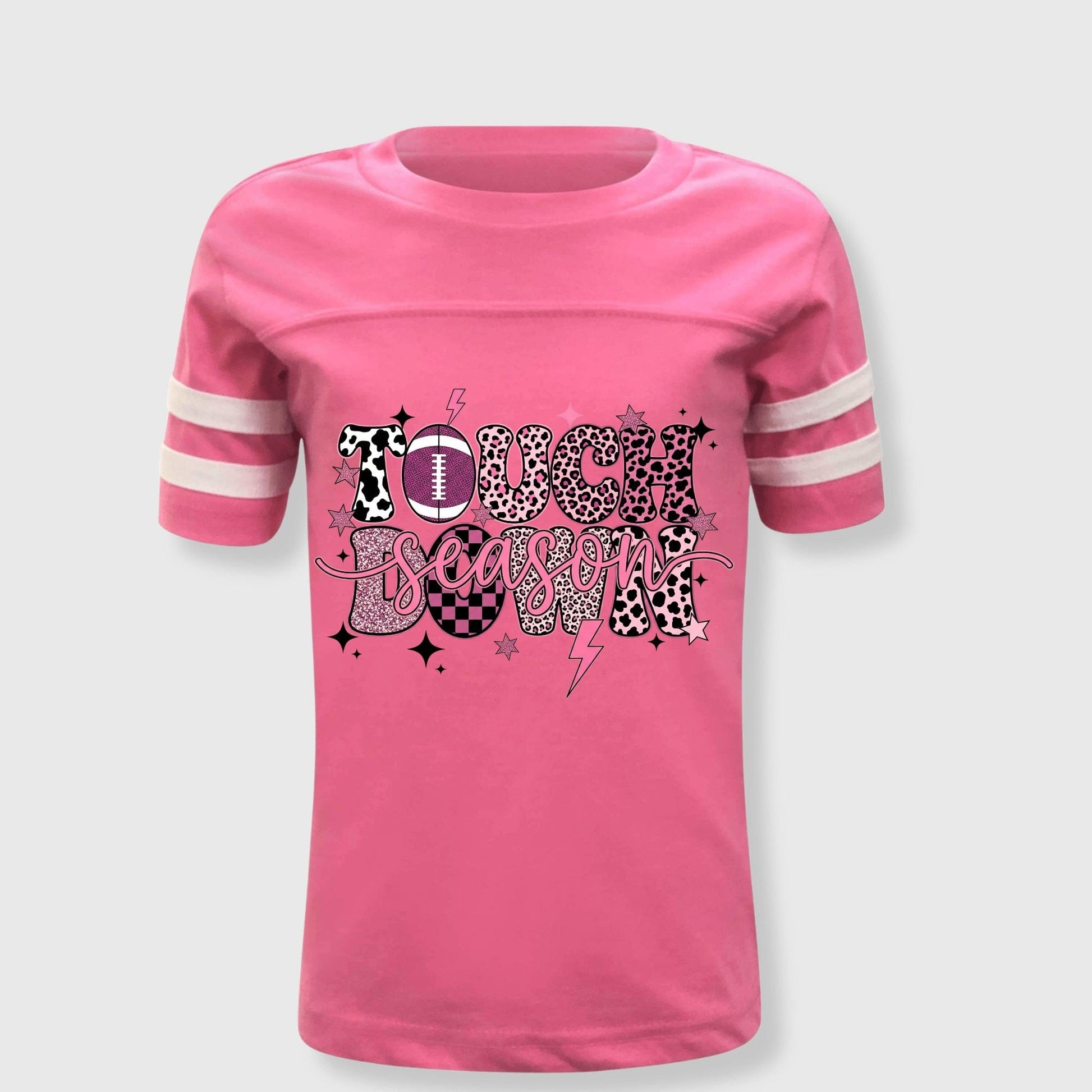 ILTEX Apparel Adult Clothing Touchdown Sparkle Season kids Tees