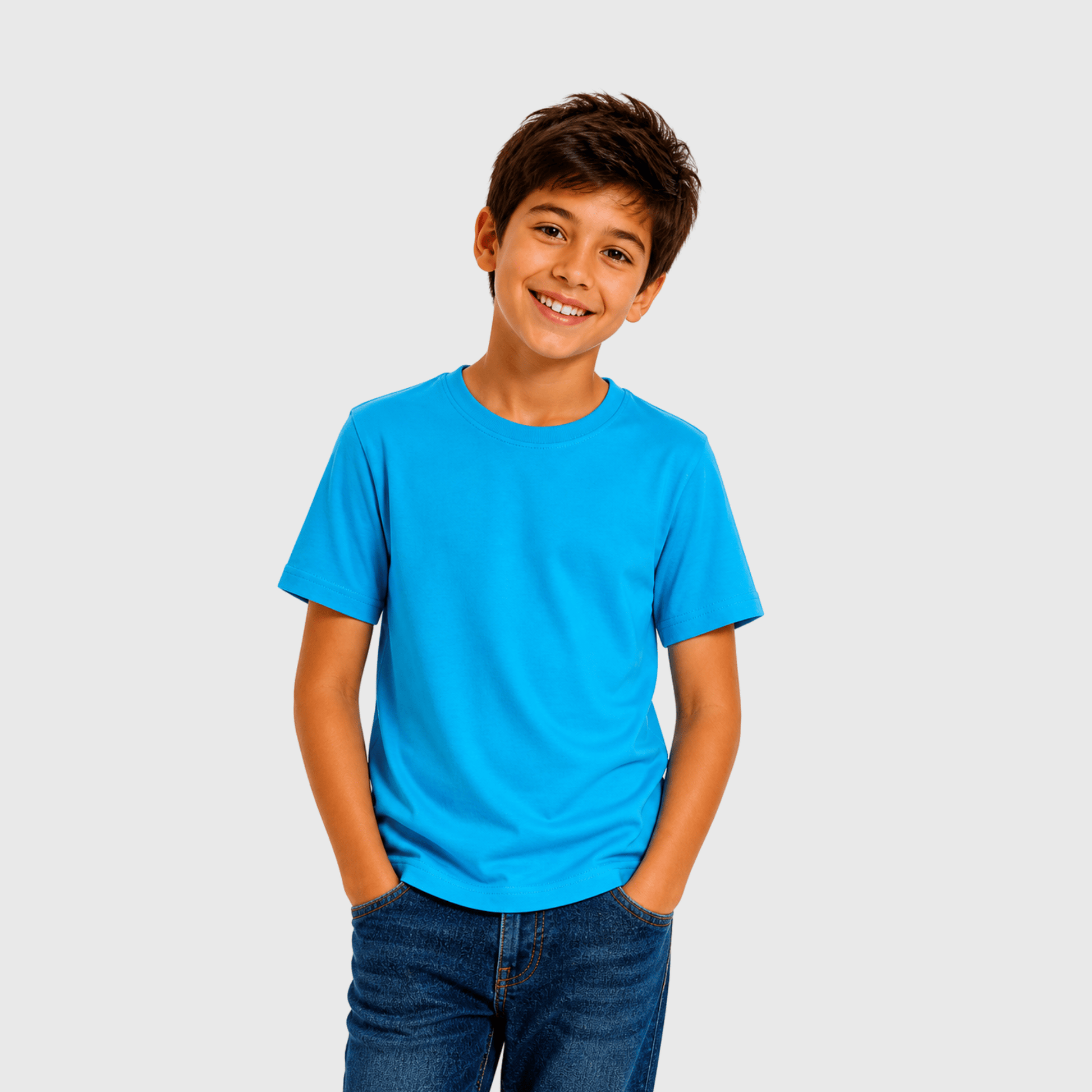 ILTEX Apparel Adult Clothing Turquoise / Y-XSmall 100% Cotton Unisex Short Sleeve Tees (YOUTH)