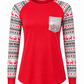 ILTEX Apparel Adult Clothing Ugly Sweater Red Sequin Top