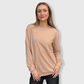 ILTEX Apparel Adult Clothing Wheat / Small 100% Polyester Sweatshirt Cotton-Feel