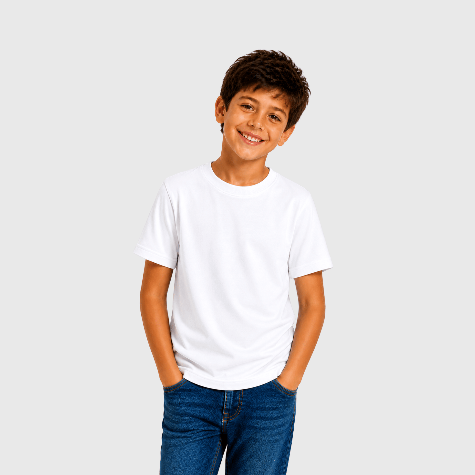ILTEX Apparel Adult Clothing White / Y-XSmall 100% Cotton Unisex Short Sleeve Tees (YOUTH)