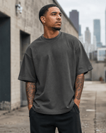 ILTEX Apparel Ash Black / Small Adult Premium 7.7oz Tee | UH77