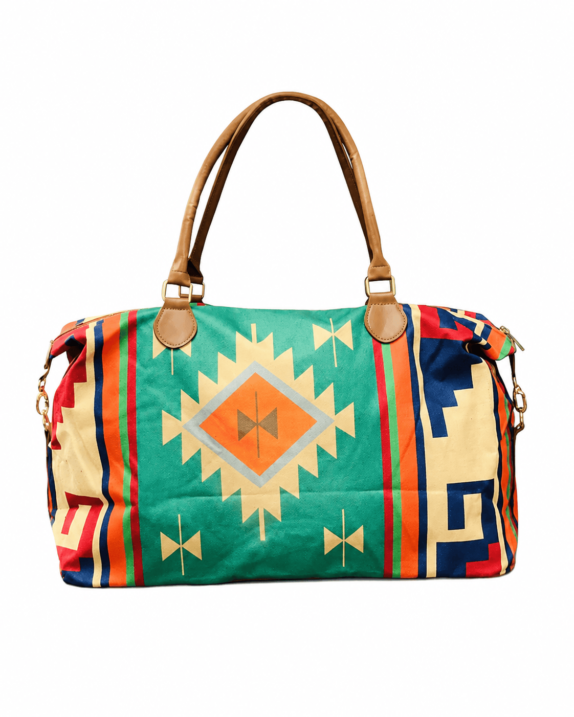 ILTEX Apparel Aztec Green Weekender Bag